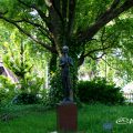 名城公園 彫刻の庭 モニュメント 笛吹き少年