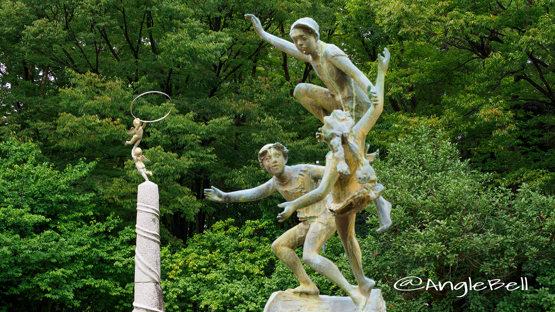 名城公園北園 パブリックアート 晴天と平和・愛