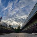 夕景 若宮大通公園 若宮ブリッジ