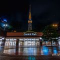 もちの木広場から見る名古屋テレビ塔