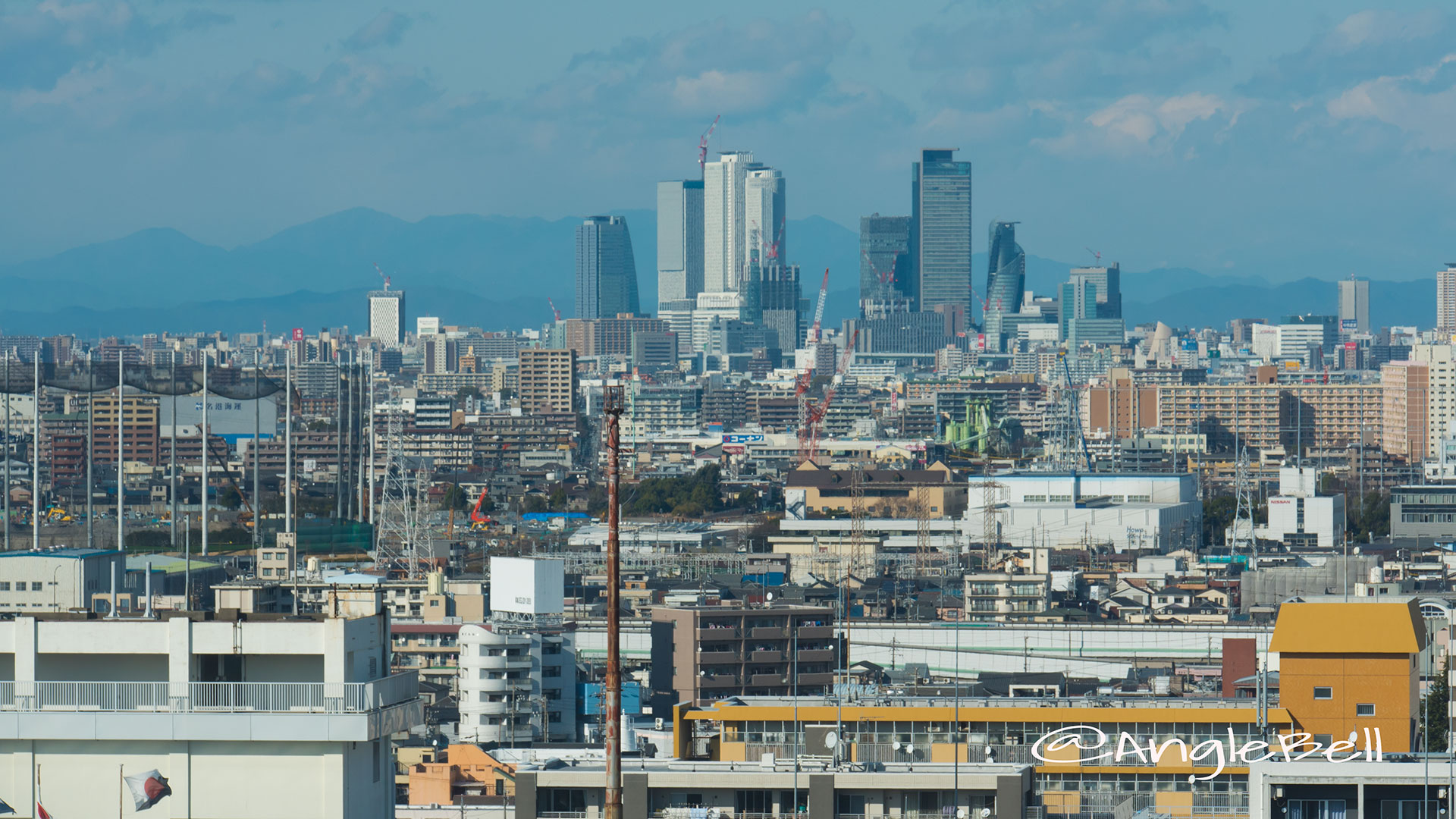 名古屋港ポートビル 展望室 名古屋駅方面