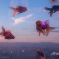 名古屋テレビ塔 金魚の空中遊泳