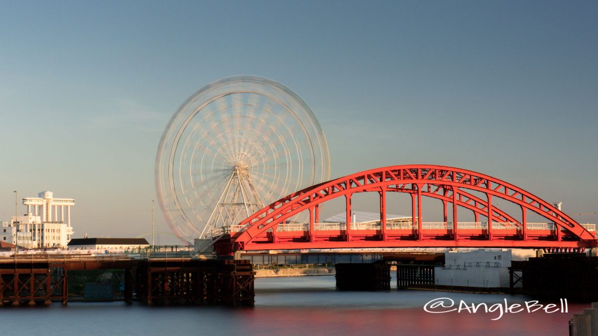 名古屋港 中川橋と観覧車