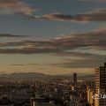 名古屋テレビ塔 展望台から見た北側 夕景