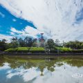 昼下がり 鶴舞公園 噴水塔