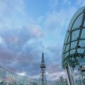 オアシス21から見る空と名古屋テレビ塔