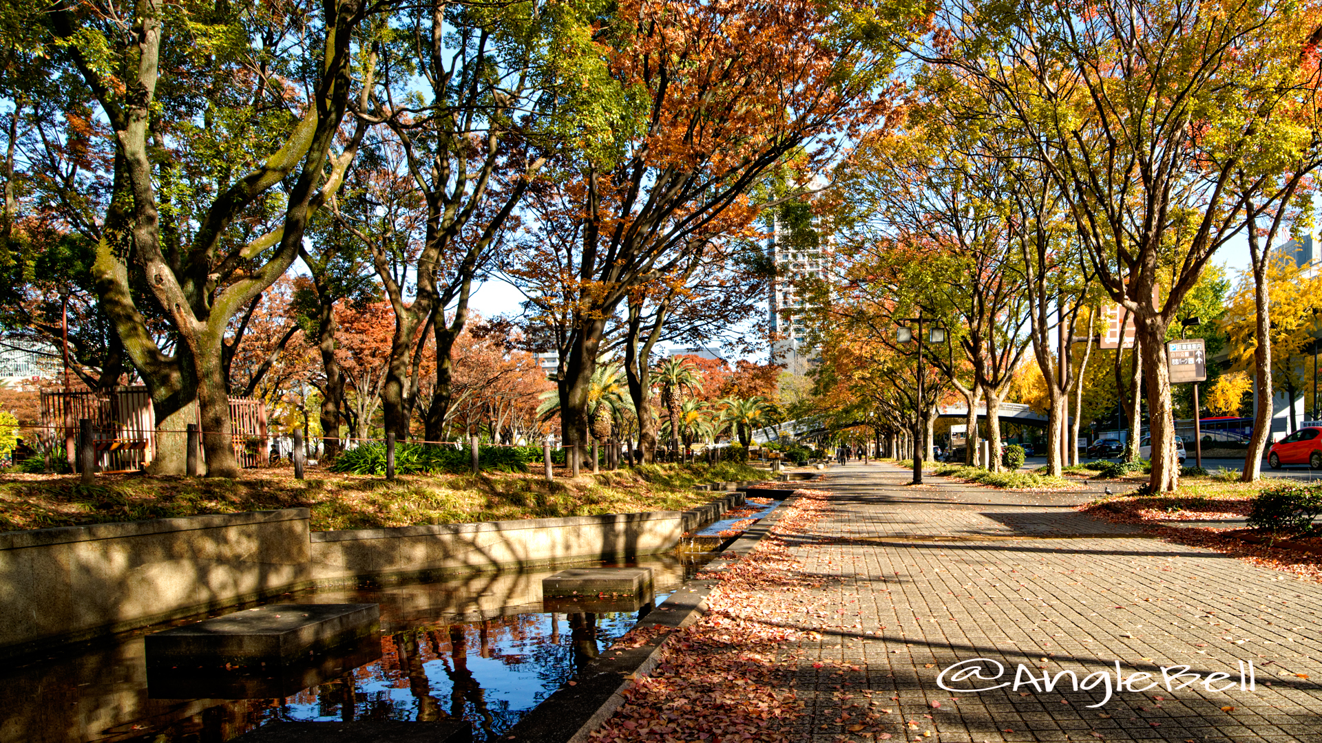 若宮大通 白川公園の花の精と流れ