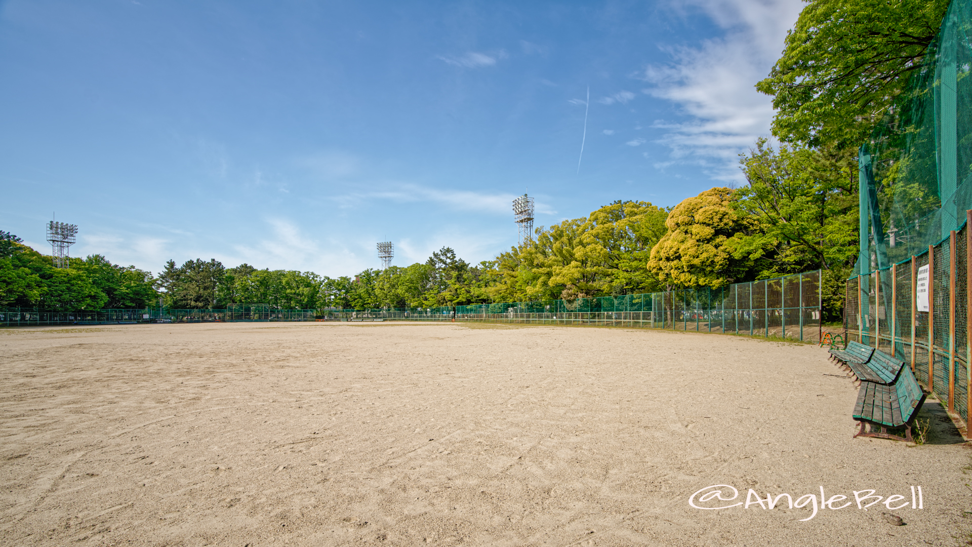 名城公園野球場 May 2020