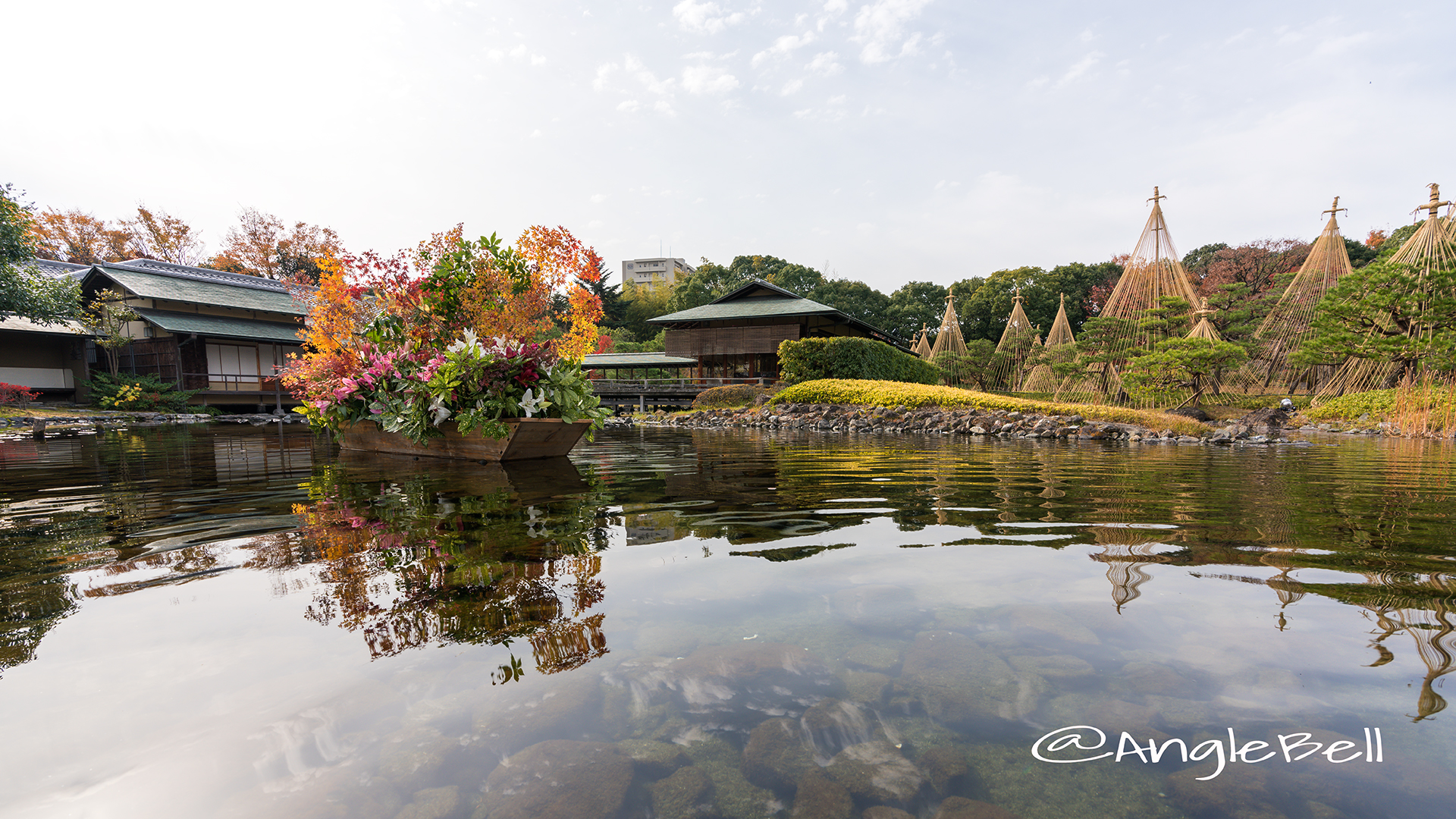 白鳥庭園 清羽亭とあかりアート 2017