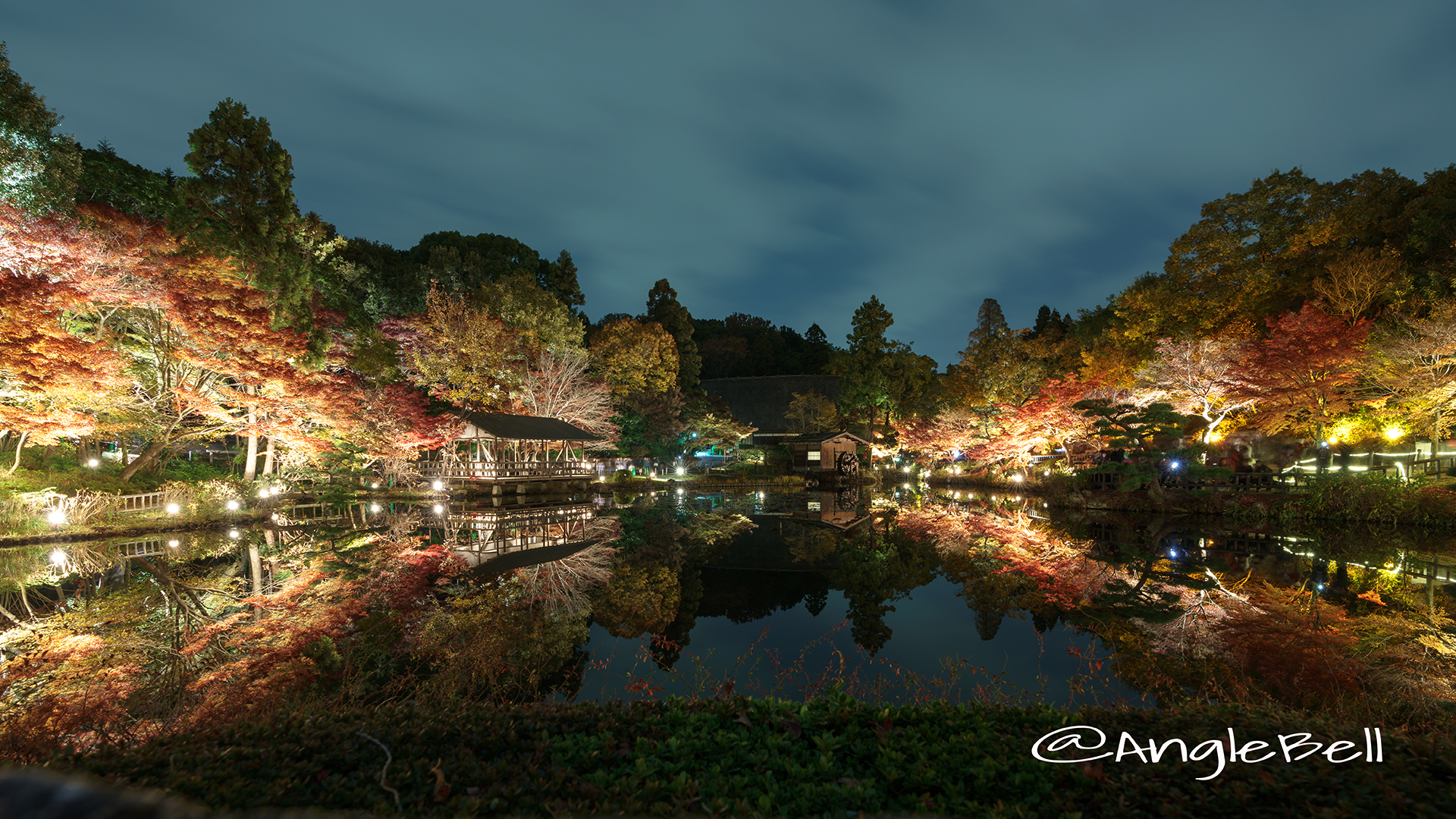 東山動植物園 奥池 紅葉狩り2017