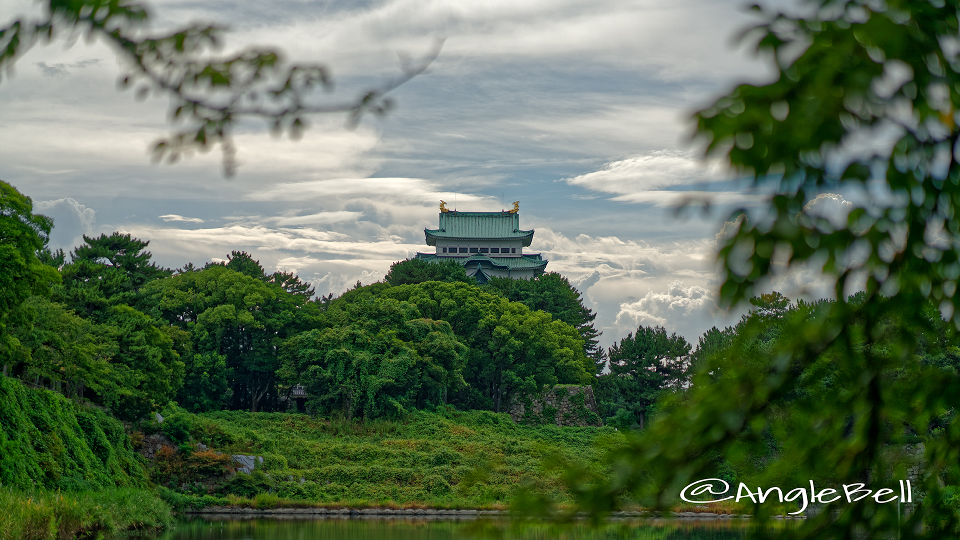 名古屋城 御深井堀 August 2018