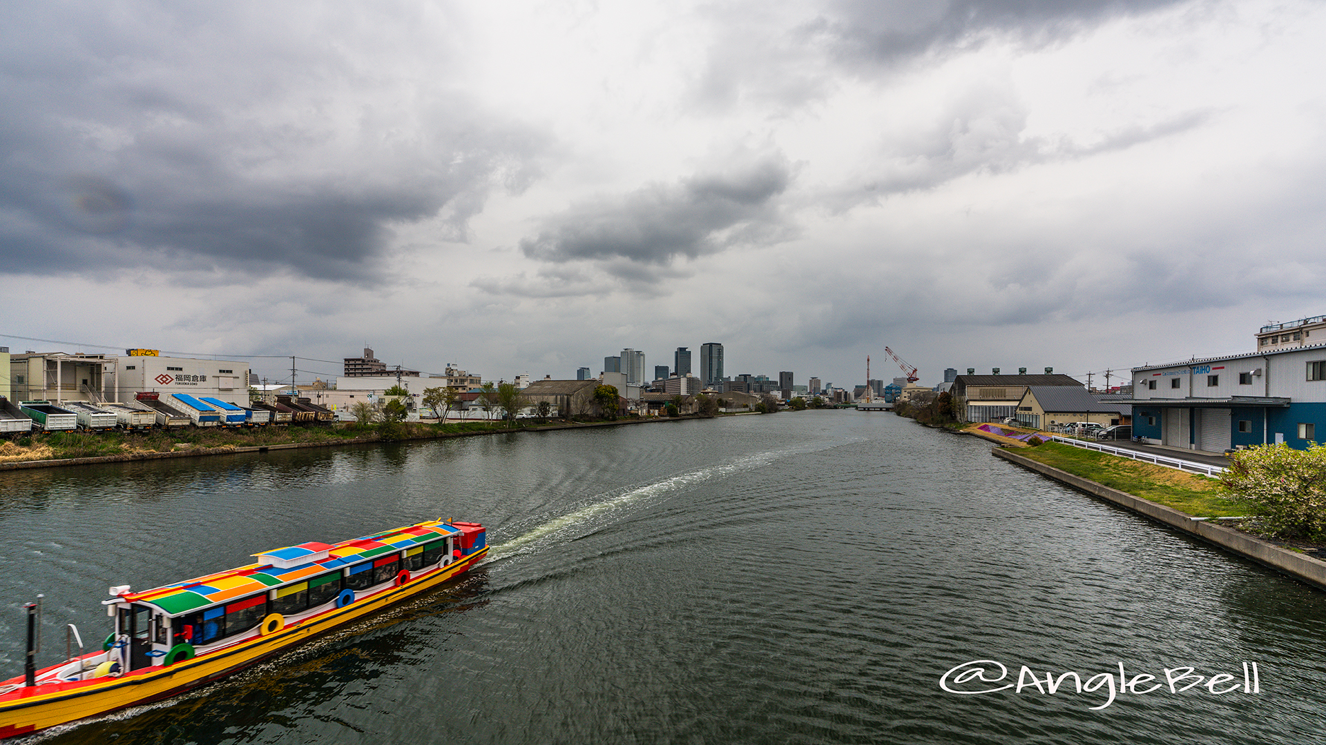 中川運河（長良橋）とクルーズ名古屋