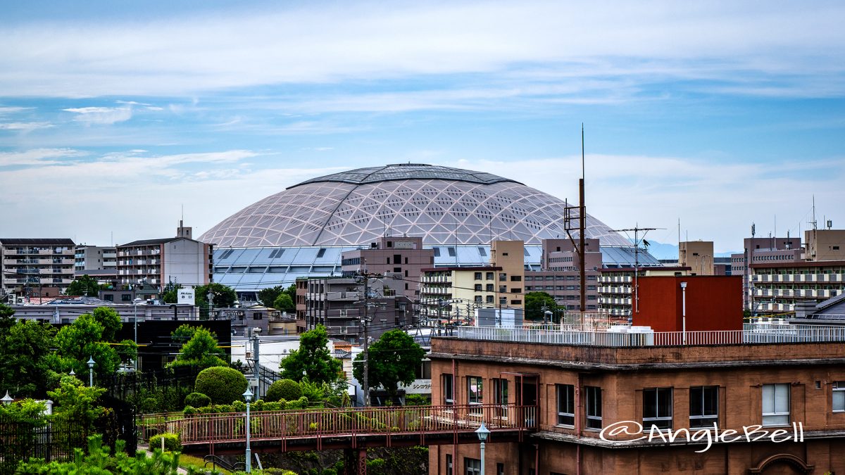 鍋屋上野浄水場とナゴヤドーム