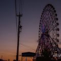 夕暮れ 名古屋港シートレインランド 大観覧車