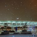 雪景 オアシス21 緑の大地(東側)の風景 January 2018