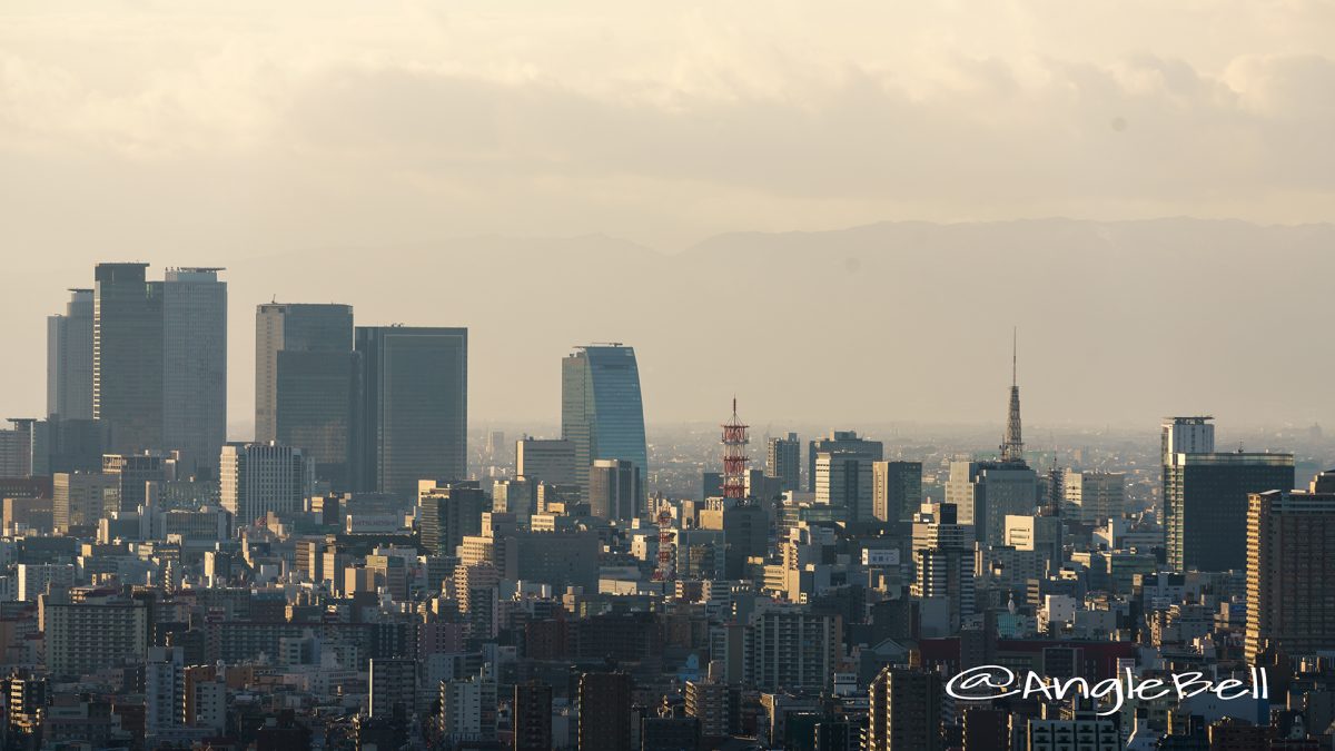 名古屋駅ビル群と名古屋テレビ塔  February 2018